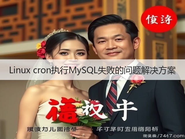 Linux cron执行MySQL失败的问题解决方案(图1) Linux cron执行MySQL失败的问题解决方案(图1)