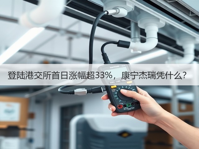 登陆港交所首日涨幅超33%,康宁杰瑞凭什么?(图1) 登陆港交所首日涨幅超33%,康宁杰瑞凭什么?(图1)