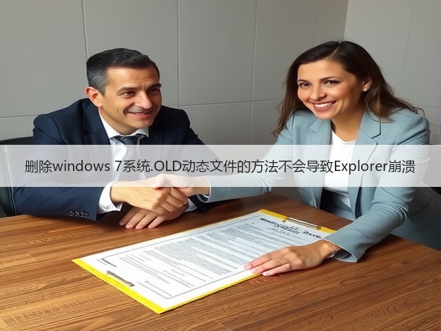 删除windows 7系统.OLD动态文件的方法不会导致Explorer崩溃(图1) 删除windows 7系统.OLD动态文件的方法不会导致Explorer崩溃(图1)