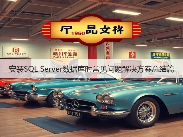 安装SQL Server数据库时常见问题解决方案总结篇(图1) 安装SQL Server数据库时常见问题解决方案总结篇(图1)