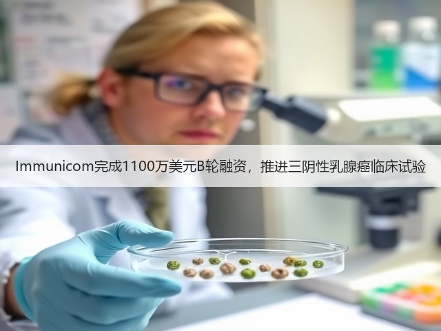 Immunicom完成1100万美元B轮融资,推进三阴性乳腺癌临床试验(图2) Immunicom完成1100万美元B轮融资,推进三阴性乳腺癌临床试验(图2)