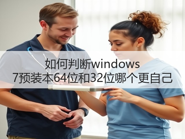 如何判断windows 7预装本64位和32位哪个更自己(图3) 如何判断windows 7预装本64位和32位哪个更自己(图3)