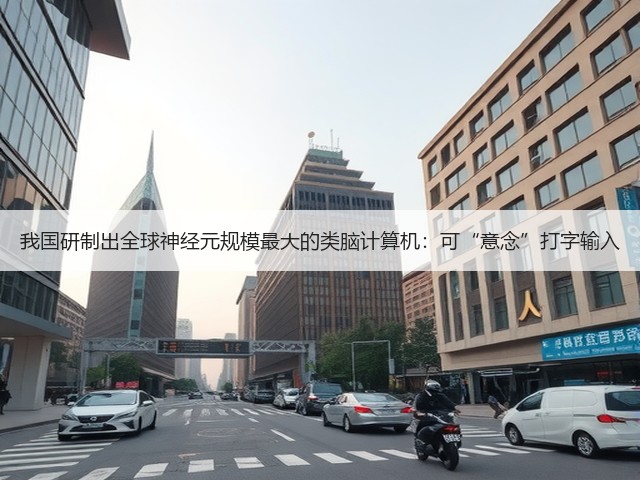 我国研制出全球神经元规模最大的类脑计算机:可“意念”打字输入(图2) 我国研制出全球神经元规模最大的类脑计算机:可“意念”打字输入(图2)