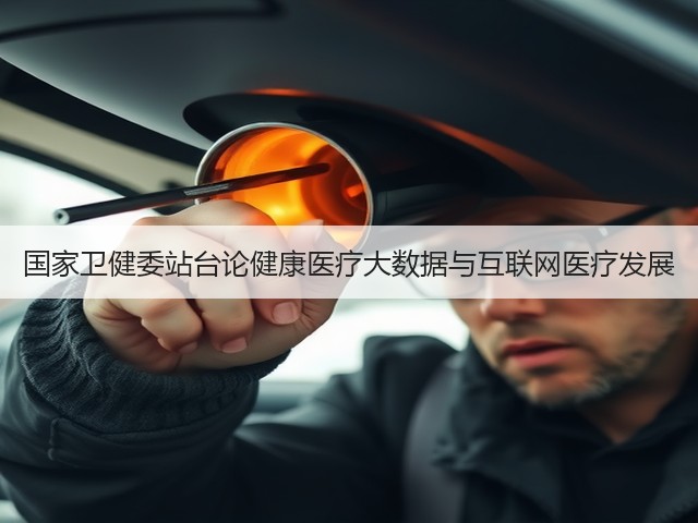 国家卫健委站台论健康医疗大数据与互联网医疗发展(图1) 国家卫健委站台论健康医疗大数据与互联网医疗发展(图1)