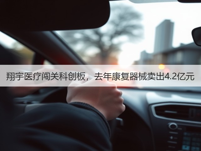 翔宇医疗闯关科创板，去年康复器械卖出4.2亿元(图3)