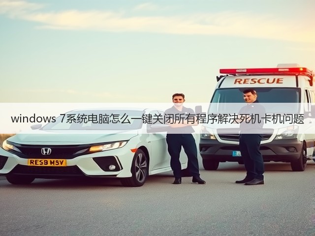 windows 7系统电脑怎么一键关闭所有程序解决死机卡机问题(图3) windows 7系统电脑怎么一键关闭所有程序解决死机卡机问题(图3)