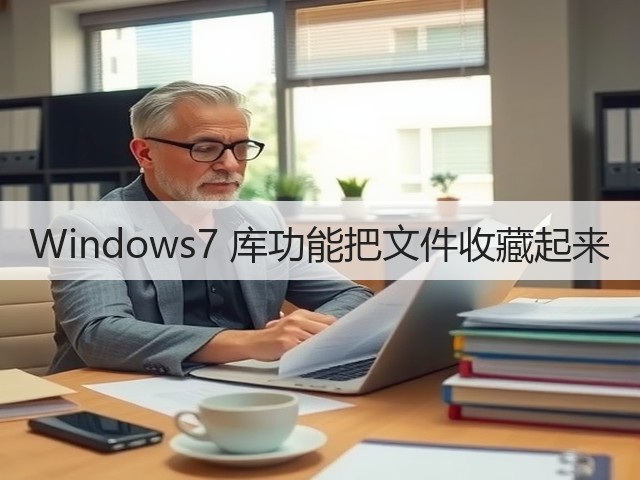 Windows7 库功能把文件收藏起来(图1) Windows7 库功能把文件收藏起来(图1)