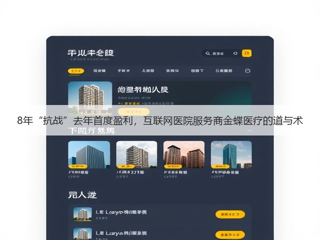 8年“抗战”去年首度盈利，互联网医院服务商金蝶医疗的道与术(图3)