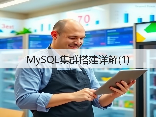 MySQL集群搭建详解(1)(图1) MySQL集群搭建详解(1)(图1)