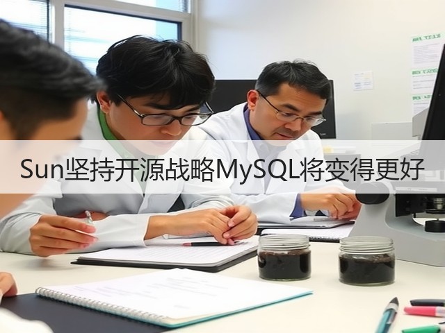 Sun坚持开源战略MySQL将变得更好(图2) Sun坚持开源战略MySQL将变得更好(图2)