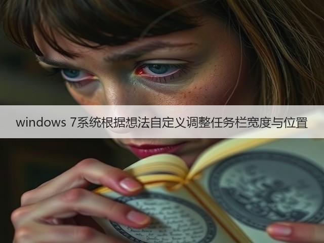 windows 7系统根据想法自定义调整任务栏宽度与位置(图2) windows 7系统根据想法自定义调整任务栏宽度与位置(图2)