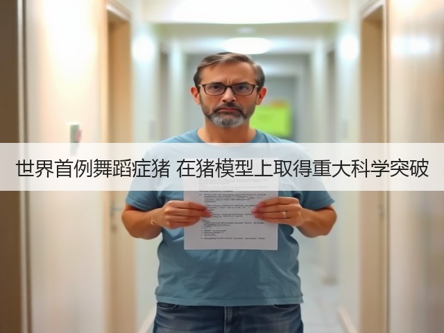 世界首例舞蹈症猪 在猪模型上取得重大科学突破(图2) 世界首例舞蹈症猪 在猪模型上取得重大科学突破(图2)