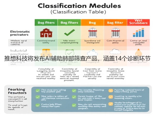 推想科技将发布AI辅助肺部筛查产品,涵盖14个诊断环节(图2) 推想科技将发布AI辅助肺部筛查产品,涵盖14个诊断环节(图2)