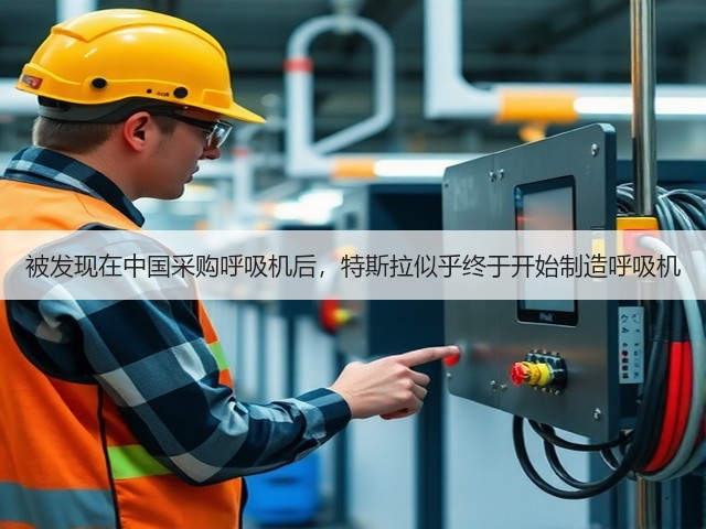 被发现在中国采购呼吸机后,特斯拉似乎终于开始制造呼吸机(图2) 被发现在中国采购呼吸机后,特斯拉似乎终于开始制造呼吸机(图2)