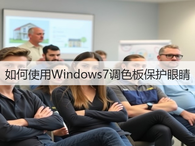 如何使用Windows7调色板保护眼睛(图1) 如何使用Windows7调色板保护眼睛(图1)