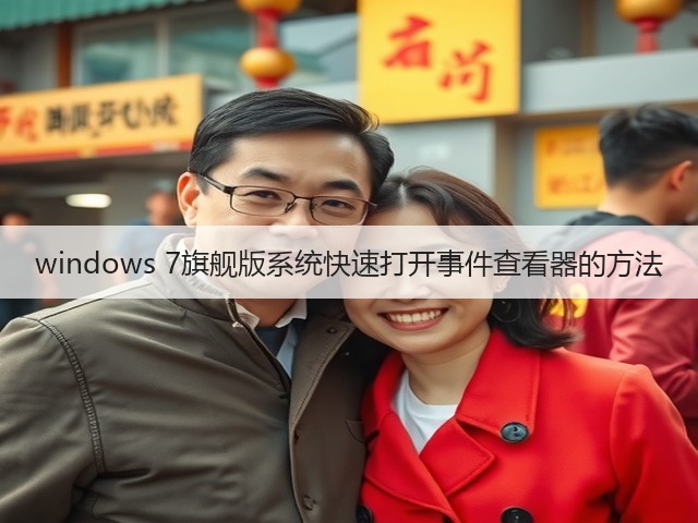 windows 7旗舰版系统快速打开事件查看器的方法(图1)