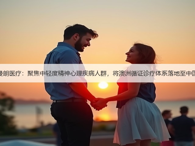 曼朗医疗:聚焦中轻度精神心理疾病人群,将澳洲循证诊疗体系落地至中国(图3) 曼朗医疗:聚焦中轻度精神心理疾病人群,将澳洲循证诊疗体系落地至中国(图3)