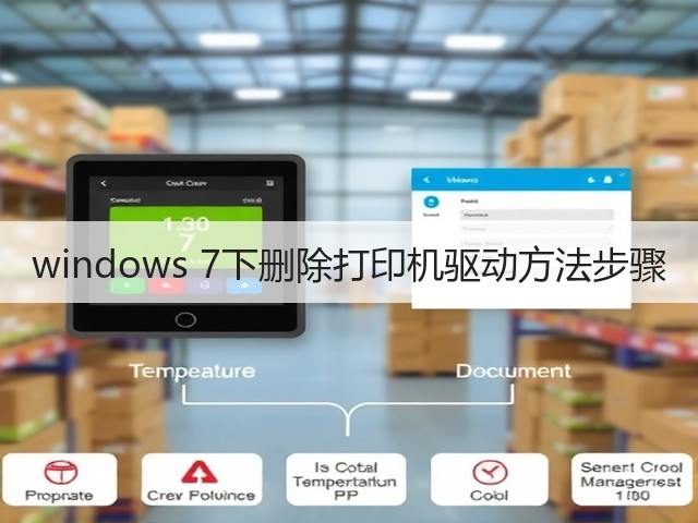 windows 7下删除打印机驱动方法步骤(图2)
