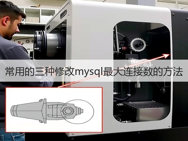 常用的三种修改mysql最大连接数的方法(图3) 常用的三种修改mysql最大连接数的方法(图3)