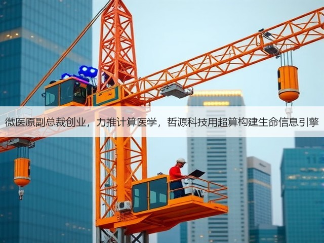 微医原副总裁创业,力推计算医学,哲源科技用超算构建生命信息引擎(图3) 微医原副总裁创业,力推计算医学,哲源科技用超算构建生命信息引擎(图3)