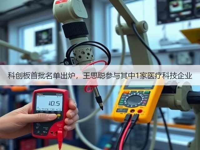 科创板首批名单出炉，王思聪参与其中1家医疗科技企业(图1)