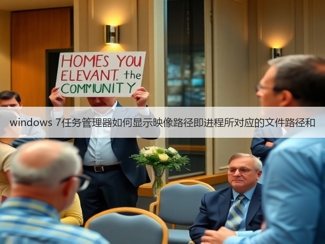 windows 7任务管理器如何显示映像路径即进程所对应的文件路径和(图3)