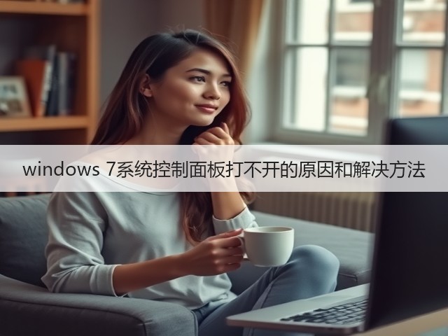 windows 7系统控制面板打不开的原因和解决方法(图3)