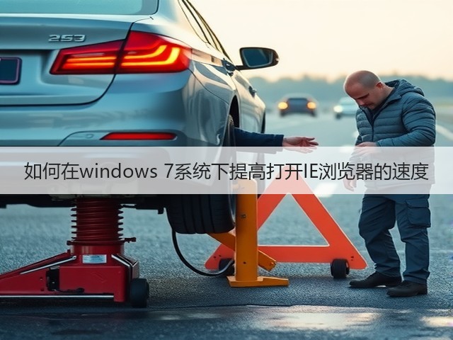 如何在windows 7系统下提高打开IE浏览器的速度(图1)