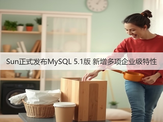 Sun正式发布MySQL 5.1版 新增多项企业级特性(图2) Sun正式发布MySQL 5.1版 新增多项企业级特性(图2)