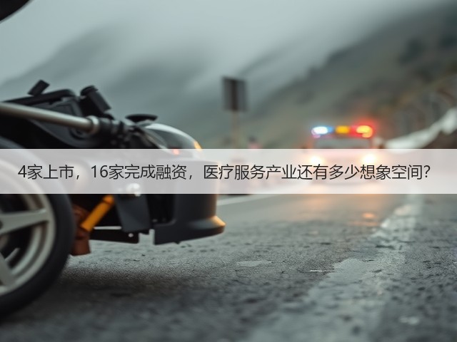 4家上市,16家完成融资,医疗服务产业还有多少想象空间?(图1) 4家上市,16家完成融资,医疗服务产业还有多少想象空间?(图1)