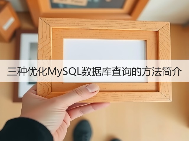 三种优化MySQL数据库查询的方法简介(图1) 三种优化MySQL数据库查询的方法简介(图1)
