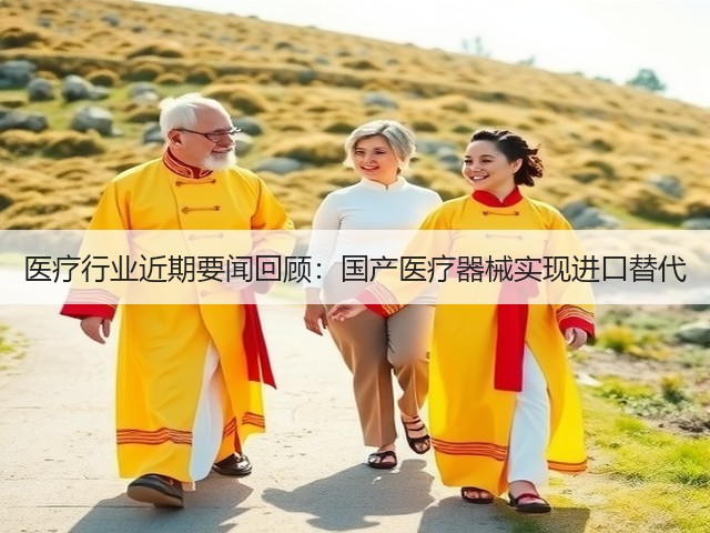 医疗行业近期要闻回顾:国产医疗器械实现进口替代(图1) 医疗行业近期要闻回顾:国产医疗器械实现进口替代(图1)