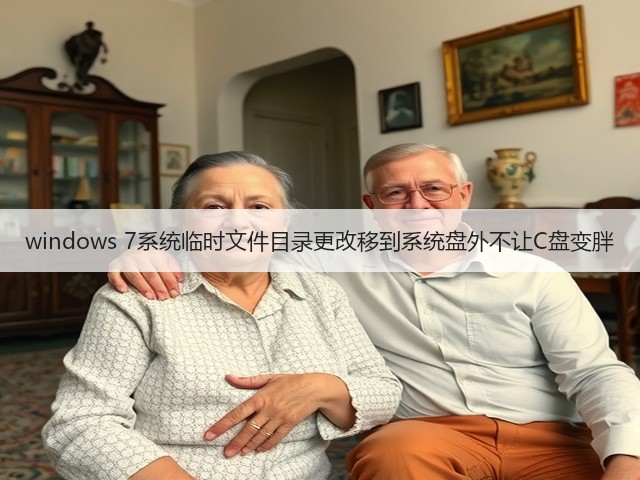 windows 7系统临时文件目录更改移到系统盘外不让C盘变胖(图1) windows 7系统临时文件目录更改移到系统盘外不让C盘变胖(图1)