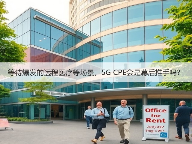 等待爆发的远程医疗等场景，5G CPE会是幕后推手吗？(图1)