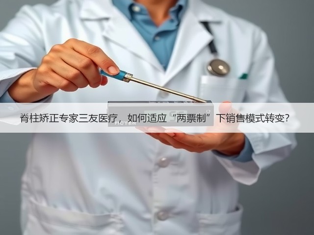 脊柱矫正专家三友医疗,如何适应“两票制”下销售模式转变?(图1) 脊柱矫正专家三友医疗,如何适应“两票制”下销售模式转变?(图1)