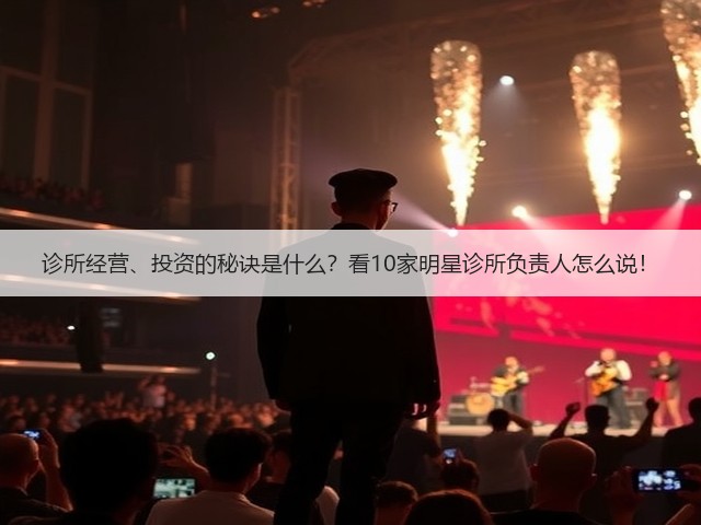 诊所经营、投资的秘诀是什么?看10家明星诊所负责人怎么说!(图3) 诊所经营、投资的秘诀是什么?看10家明星诊所负责人怎么说!(图3)
