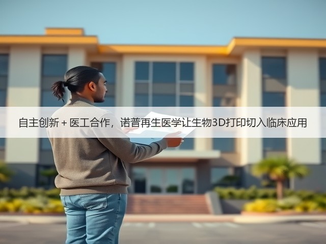 自主创新+医工合作,诺普再生医学让生物3D打印切入临床应用(图1) 自主创新+医工合作,诺普再生医学让生物3D打印切入临床应用(图1)