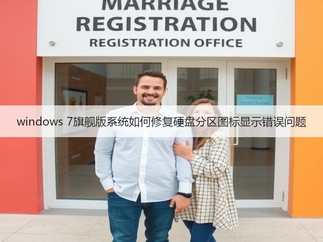 windows 7旗舰版系统如何修复硬盘分区图标显示错误问题(图2) windows 7旗舰版系统如何修复硬盘分区图标显示错误问题(图2)