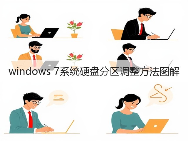 windows 7系统硬盘分区调整方法图解(图2) windows 7系统硬盘分区调整方法图解(图2)