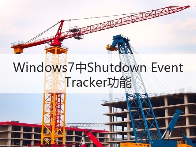 Windows7中Shutdown Event Tracker功能(图2) Windows7中Shutdown Event Tracker功能(图2)