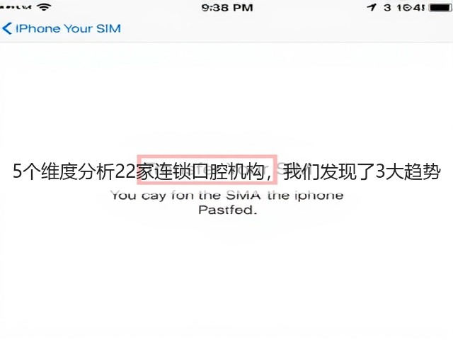 5个维度分析22家连锁口腔机构,我们发现了3大趋势(图1) 5个维度分析22家连锁口腔机构,我们发现了3大趋势(图1)