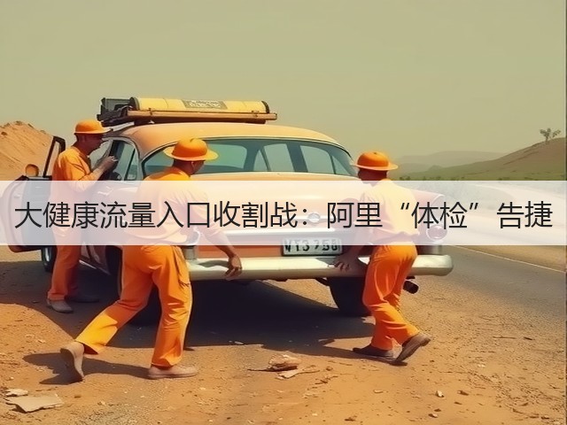 大健康流量入口收割战：阿里“体检”告捷(图2)