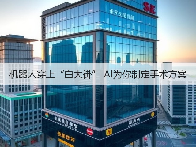 机器人穿上“白大褂” AI为你制定手术方案(图3)