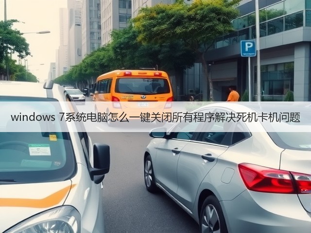 windows 7系统电脑怎么一键关闭所有程序解决死机卡机问题(图2) windows 7系统电脑怎么一键关闭所有程序解决死机卡机问题(图2)