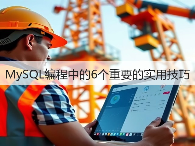 MySQL编程中的6个重要的实用技巧(图2) MySQL编程中的6个重要的实用技巧(图2)