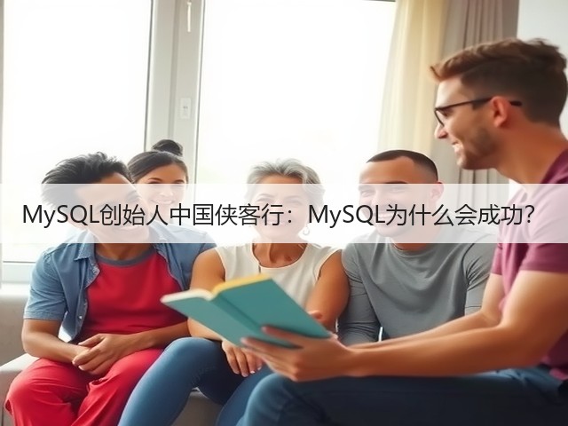 MySQL创始人中国侠客行:MySQL为什么会成功?(图2) MySQL创始人中国侠客行:MySQL为什么会成功?(图2)