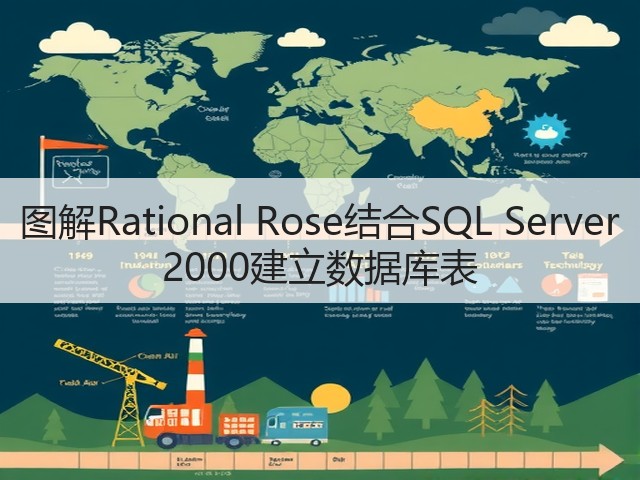 图解Rational Rose结合SQL Server 2000建立数据库表(图1) 图解Rational Rose结合SQL Server 2000建立数据库表(图1)