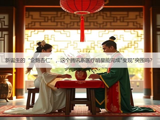 新诞生的“企鹅杏仁”,这个腾讯系医疗明星能完成变现突围吗?(图1) 新诞生的“企鹅杏仁”,这个腾讯系医疗明星能完成变现突围吗?(图1)