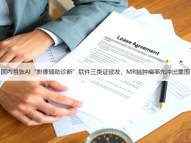 国内首张AI“影像辅助诊断”软件三类证颁发,MR脑肿瘤率先冲出重围(图1) 国内首张AI“影像辅助诊断”软件三类证颁发,MR脑肿瘤率先冲出重围(图1)