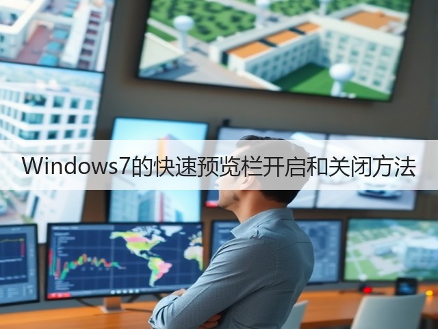Windows7的快速预览栏开启和关闭方法(图1) Windows7的快速预览栏开启和关闭方法(图1)